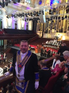 Mohamad Nahas in grand regalia